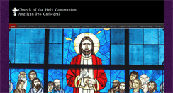 Desktop Screenshot of holycommuniondallas.org